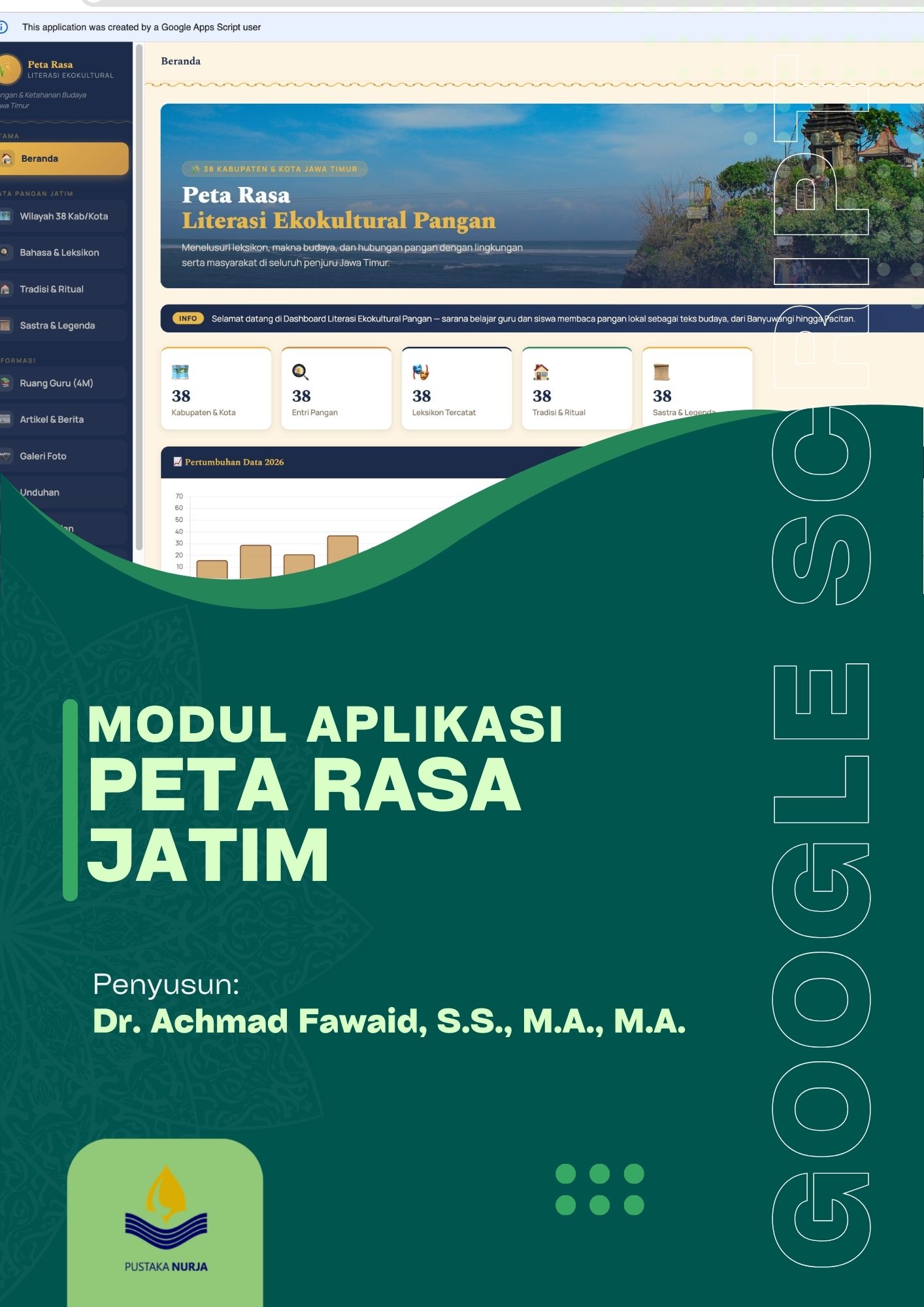 Modul Aplikasi Peta Rasa Jatim Berbasis Google Script
