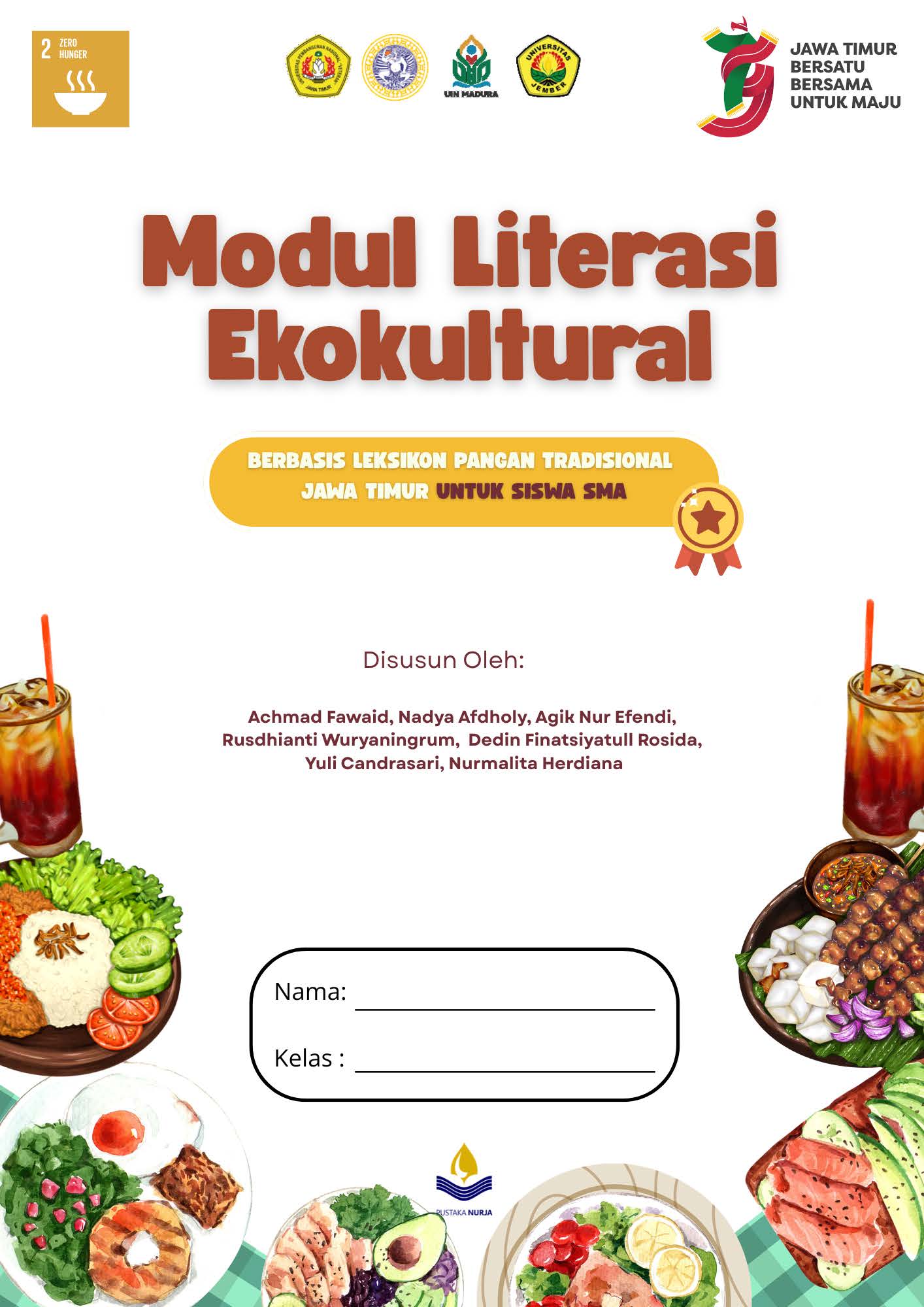 Modul Literasi Ekokultural Berbasis Leksikon Pangan Tradisional Jawa Timur untuk Siswa SMA